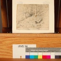 A Pen Sketch (in the Cemetery)